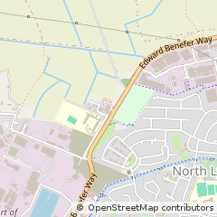 Map of North Lynn Kings Lynn, Norfolk