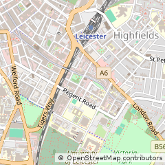 Map of Leicestershire