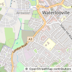 Map of Waterlooville, Hampshire