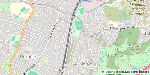 Map of Bristol