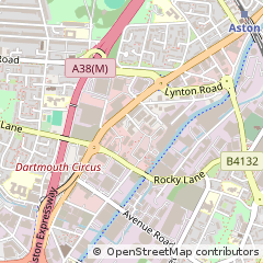 Map of Birmingham