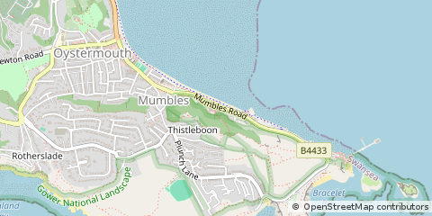 Map of Swansea