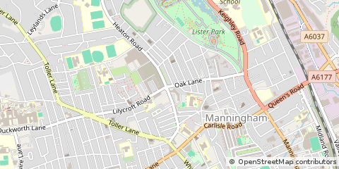 Map of Bradford