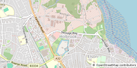 Map of Heritage WAY Gosport, Hampshire
