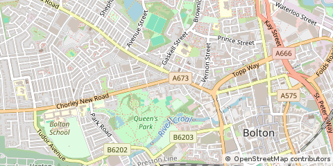 Map of Bolton
