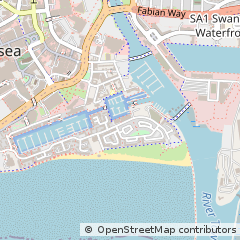 Map of Swansea