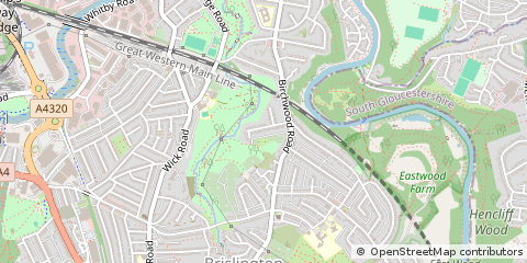 Map of Bristol