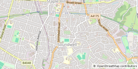 Map of Bristol, South Gloucestershire