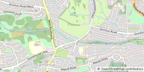 Map of Birmingham