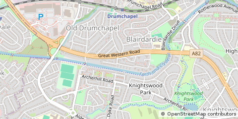 Map of Glasgow
