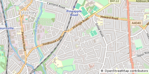 Map of Birmingham