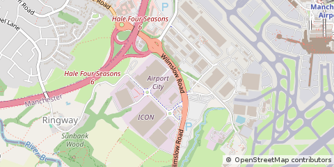 Map of Manchester