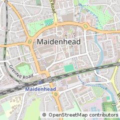 Map of Maidenhead, Berkshire