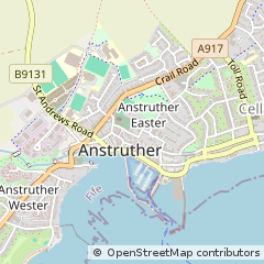 Map of Anstruther