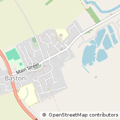 Map of Baston, Lincolnshire