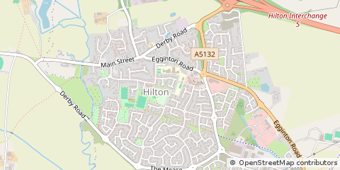 Map of Derby, Derbyshire