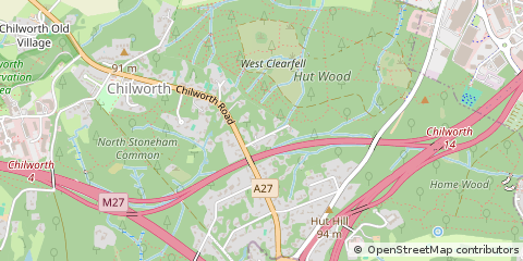 Map of Southampton, Hampshire
