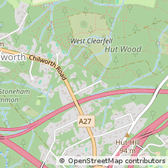 Map of Southampton, Hampshire