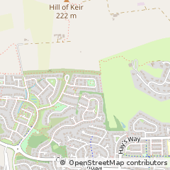 Map of Westhill, Aberdeenshire