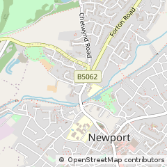 Map of Newport, Shropshire