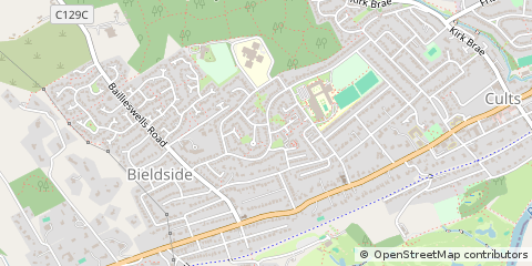Map of Aberdeen, Aberdeenshire