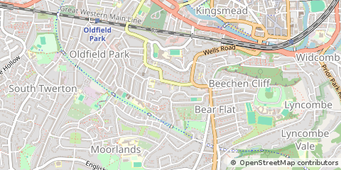 Map of Bath