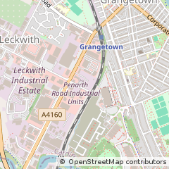 Map of Cardiff