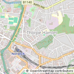 Map of Norwich, Norfolk