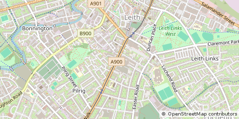 Map of Edinburgh