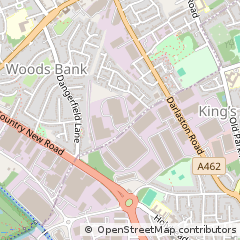 Map of Wednesbury, West Midlands