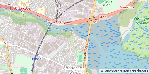 Map of Portsmouth, Hampshire