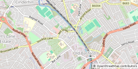 Map of Nottingham