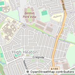 Map of Newcastle Upon Tyne