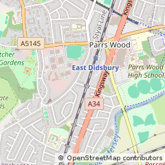Map of Manchester