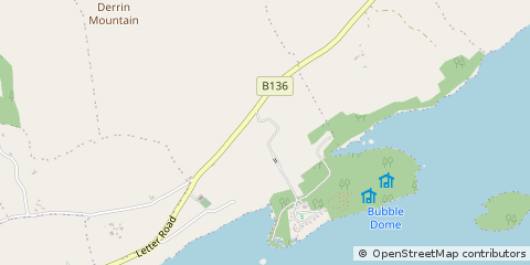 Map of Enniskillen, County Fermanagh