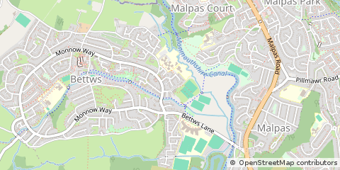 Map of Newport