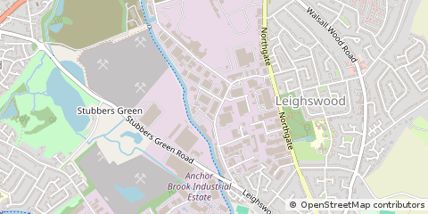 Map of Walsall