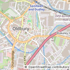 Map of West Midlands
