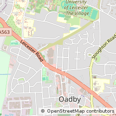 Map of Leicester