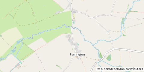 Map of Blandford Forum, Dorset