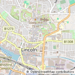 Map of Lincoln