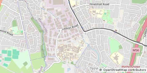 Map of Manchester