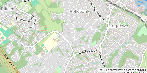 Map of Southampton