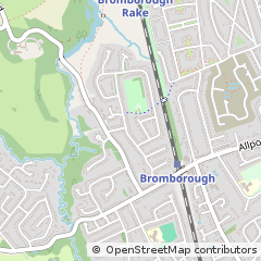 Map of Chester, Wirral