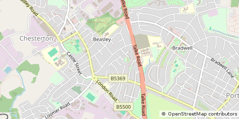 Map of Newcastle
