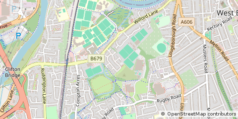 Map of Nottingham