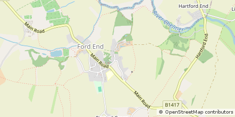 Map of Chelmsford