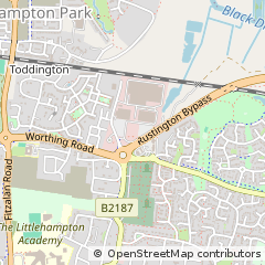 Map of West Sussex