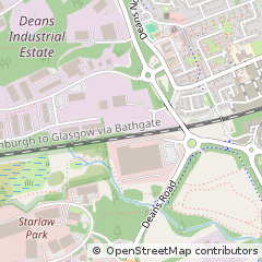 Map of Livingston, West Lothian
