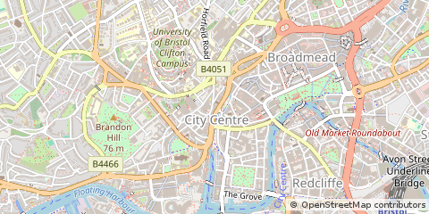 Map of Bristol